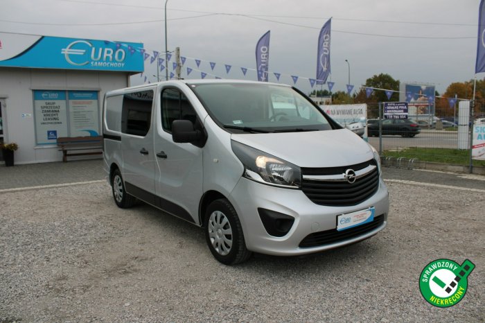 Opel Vivaro F-Vat,Brygadówka,Salon Polska,6-osobowy,L1H1,Czujniki Parkowania II (2014-)