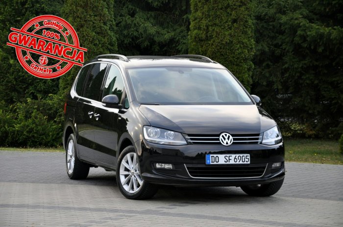 Volkswagen Sharan 1.4T(150KM)*127tyś.km*Match*Skóry*El.Fotel*2xParkt*Reling*Chrom*Alu17" II (2010-)