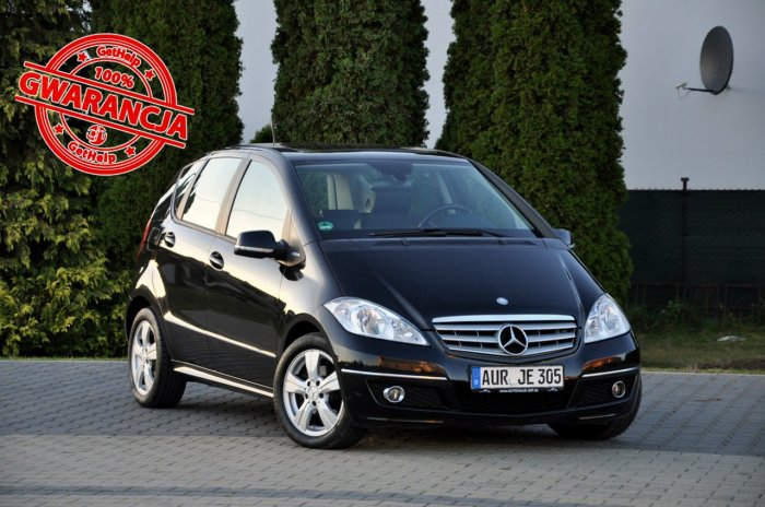 Mercedes A 160 1.5i(95KM)*Avantgarde*Panorama*Skóry*Grzane Fotele*I Wł*Alu16"ASO W169 (2004-2012)