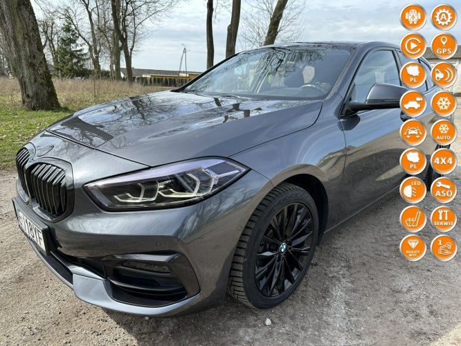 BMW 120 x-drive M-sport 190Koni Navi Kamera Asystenci FullLed Salon Polska Vat F40 (2019-)