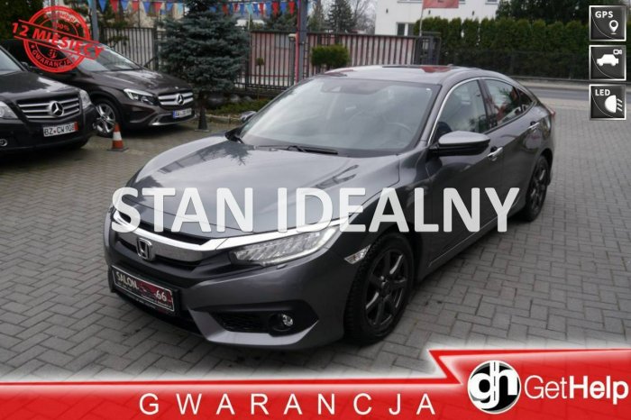 Honda Civic 1.6 Stan Idealny bezwypadkowy Serwis Honda z Niemiec Gwarancja 12-mcy X (2017-2021)