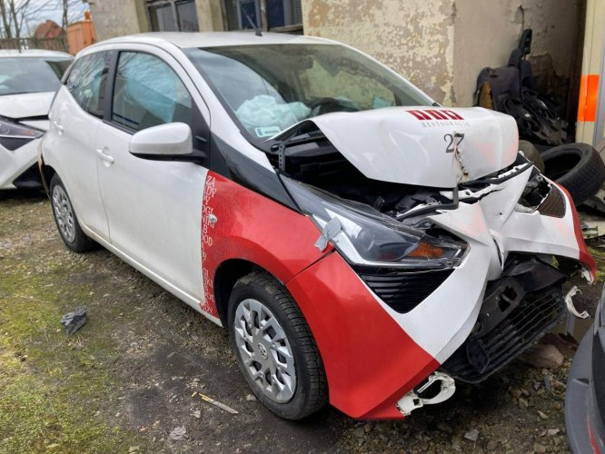 Toyota Aygo Aygo 1.0-16V Klima Salon PL 2021 Bezyna + LPG II (2014-)