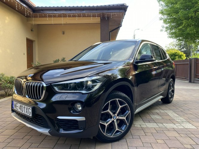 BMW X1 I Wł, Krajowy, Bezwypadkowy 100%, xDrive18d, xLine sport-aut, Vat 23% II (F48) (2015-)
