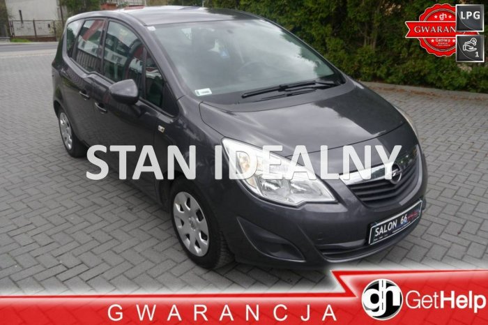 Opel Meriva 1.4t Gaz LPG bezwypadkowy stan b.dobry dok.przebiegu Gwarancja 12mcy II (2010-)