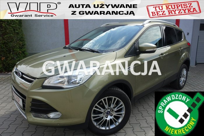 Ford Kuga 1,6i Klimatronik Navi Alu Połskóra Bezwypadkowy VIP Gwarancja II (2012-)