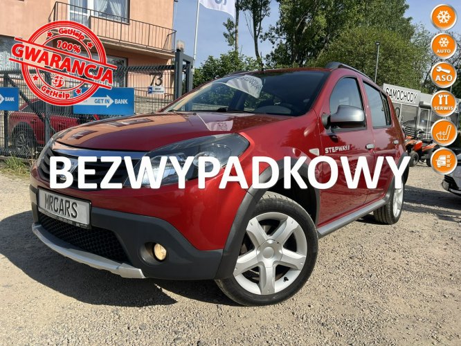 Dacia Sandero Stepway StepWay*1.6i*87PS*KLIMA*Alu*Niemcy*1*wł*Opłacony*Piękna*Elektryka* I (2008-2012)