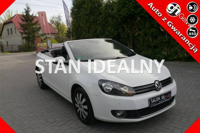 Volkswagen Golf Cabrio Stan b.dobry 100%Bezwypadkowy z Niemiec Gwarancja 12mcy VI (2008-2012)