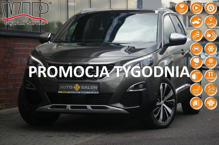 Peugeot 3008 GT 180KM*Aut*FullLed*Radar*Alcantara*Navi*Kamera*Pdc*Alu*GwarVGS !!! II (2016-)