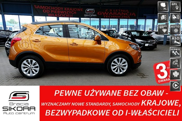 Opel Mokka X ELITE+Navi+Kamera+Skóra 3Lata GWARANCJA 1wł Kraj Bezwypad 1.4 Turbo X (2016-)