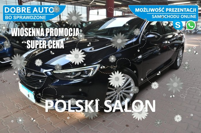 Opel Insignia 2.0 170KM Elite , Kamera, Navi, Grzane Fotele/Kierownica, Hands Free B (2017-)