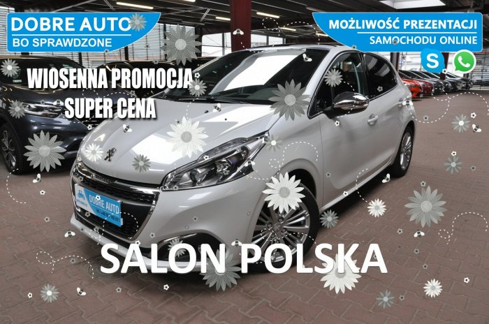 Peugeot 208 1.2 110KM Automat Allure, Navi, Kamera, Panorama, Asyst.Parkow.,FV23% II (2019 -)