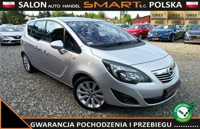 Opel Meriva SERWIS / COSMO / soczewki / 1.4 Turbo / Alufelgi / Pakiet Zimowy II (2010-)