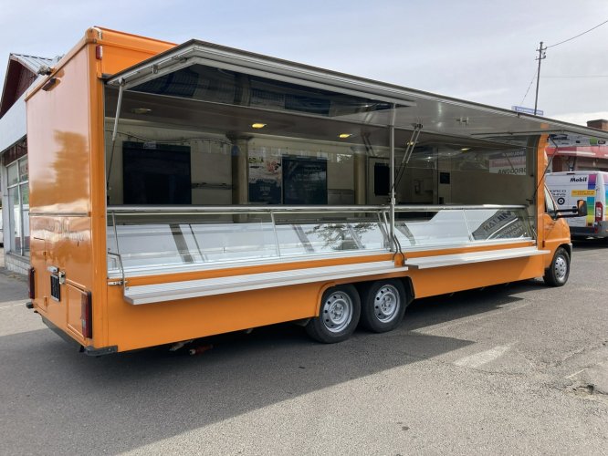 Fiat Ducato Autosklep wędlin Gastronomiczny Food Truck Foodtruck Sklep bar Borco