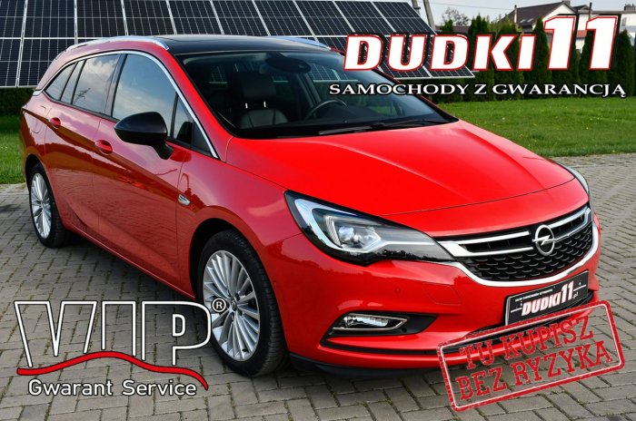 Opel Astra 1,6D DUDKI11 Serwis,Xenon,Skóry,Kam.Cof.Navi,Ledy.DVD,FULL K (2015-2021)