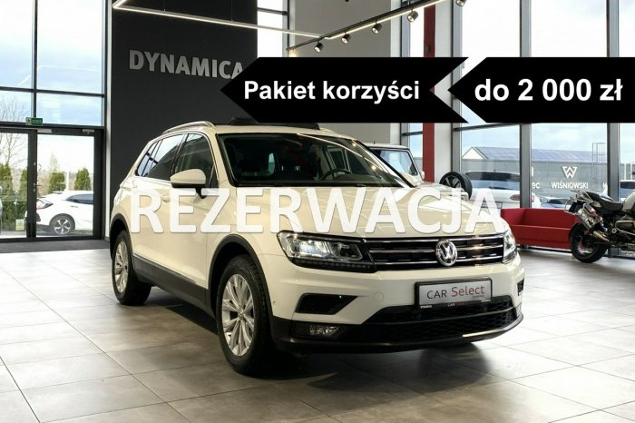 Volkswagen Tiguan Comfortline 1.5TSI 150KM DSG 2019 r., salon PL, tylko 74tys.km przeb. II (2016-2024)