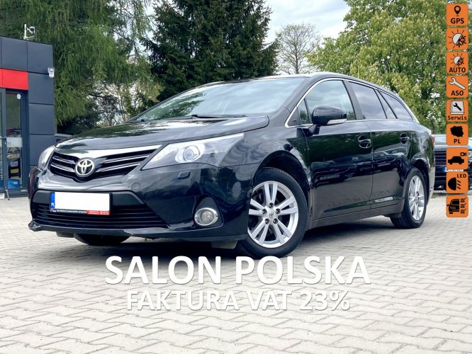 Toyota Avensis Salon Polska * Faktura VAT23% * Sol plus NAVI * Kamera cofania III (2009-)