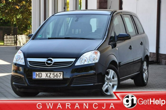 Opel Zafira 1,8 Benz 140KM 7 Foteli Alufellgi Klimatronik 1 Wł. Super Stan z DE !! B (2005-2011)
