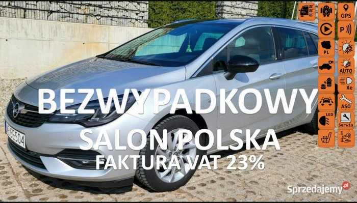 Opel Astra 2022 Tylko Salon Polska Bezwypadkowe 1Właściciel GWARANCJA L (2021-)