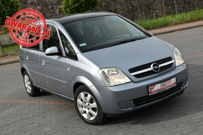 Opel Meriva 1.6 16v 101KM 2006r. Klima Alufelgi POLECAM I (2002-2010)