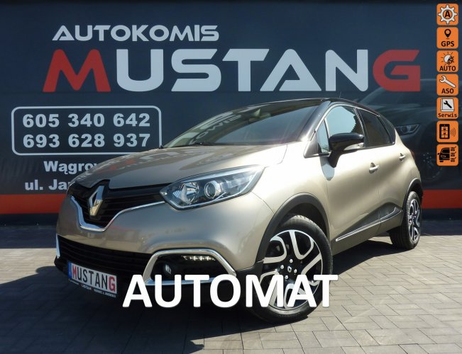 Renault Captur INTENS*1.2 Tce118Ps*AUTOMAT*Navi*Klimatronik*Niski Przebieg*PDC*Serwis I (2013-2019)