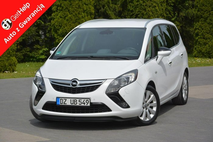 Opel Zafira 1.4T(140KM)*Cosmo*Ledy bi-Xenon Duza Navi*pół-skóry*7-Foteli*ASO C (2011-)