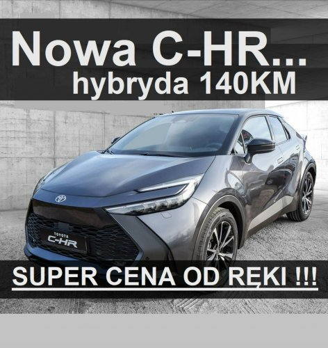 Toyota C-HR Nowa 140KM Hybryda Już jest dostępna od ręki ! Wersja Style 1669 zł