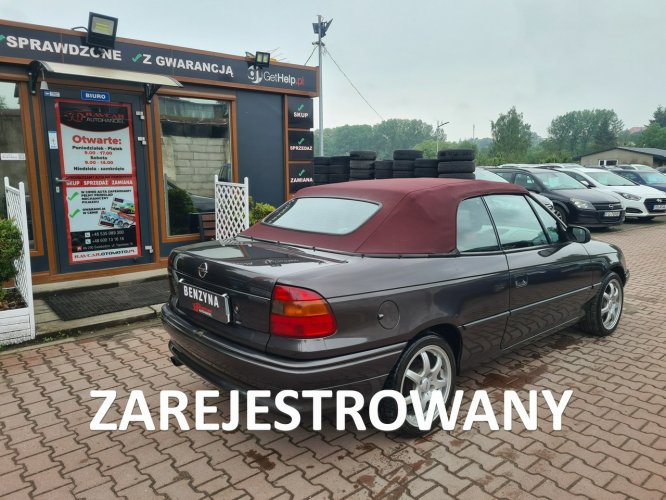 Opel Astra 1.6 benzyna / Bertone / Cabrio / Alu / Zarejestrowany F (1991-2002)