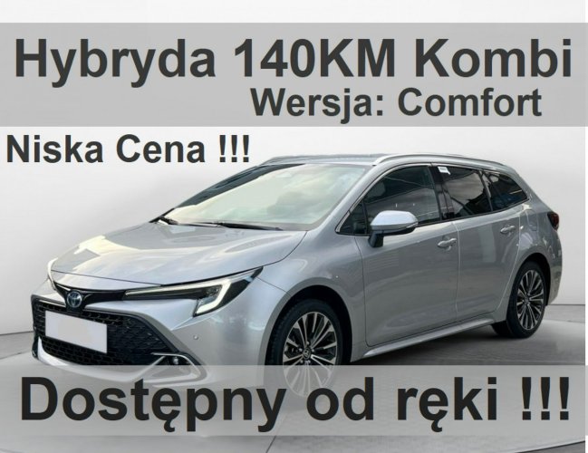 Toyota Corolla Nowa Hybryda 140KM 1,8 Comfort Kamera Dostępny od ręki  - 1346zł Seria E16 (2012-)