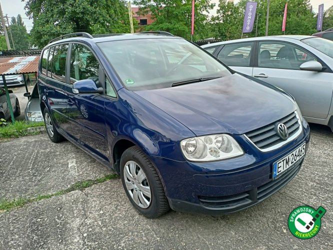 Volkswagen Touran 1.9 TDI, z Niemiec, opłacony, zarejestrowany I (2003-2010)