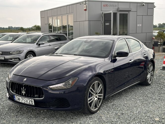 Maserati Ghibli 3.0i V6 24V 410KM SQ4 2017r kamera, szyberdach,