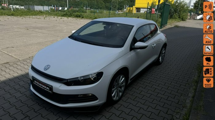 Volkswagen Scirocco 1.4tsi 122 km salon polska bogate wyposażenie bezwypadkowy 1 rok gwar III FL (2014-)
