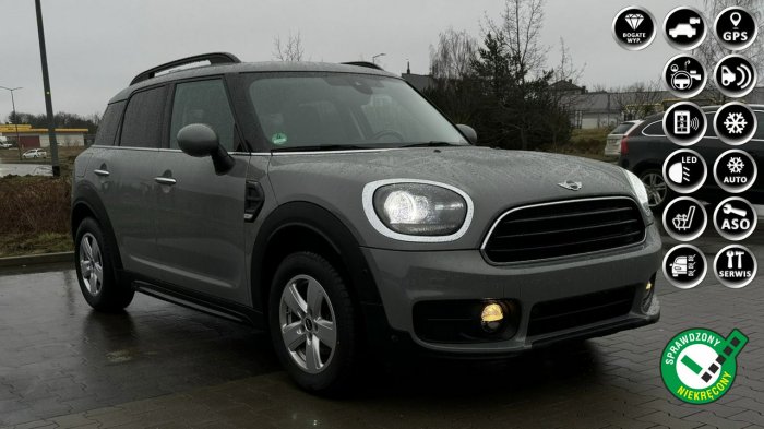 Mini Countryman 1.6 benz 116 koni full led bez wkładu finansowego bardzo mały przebieg