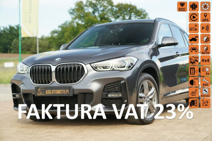 BMW X1 FUL LED 4x4 EL.KLAPA head up kamera SKÓRA grzane fotele M pakiet hak II (F48) (2015-)