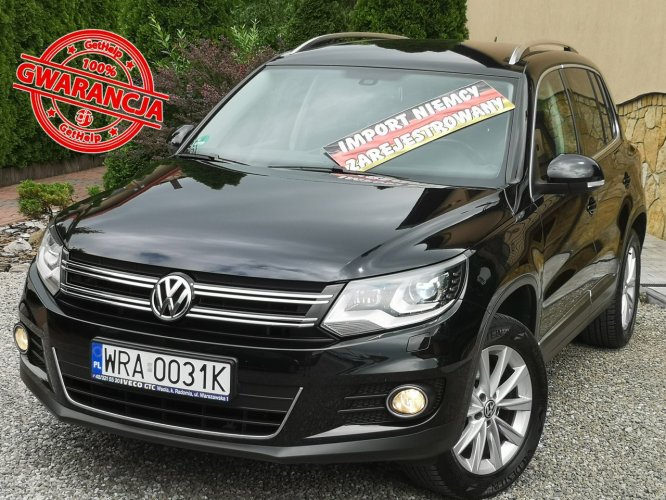 Volkswagen Tiguan 2012r, 1.4B, Przebieg 107tyś, Ksenony+Ledy, Nawi, Kamera, Z Niemiec I (2007-2016)