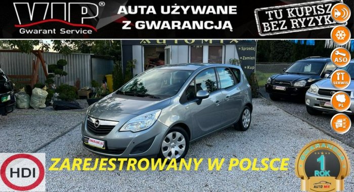 Opel Meriva D/PbSalon Polska * Udok. Przebieg * Oryg. Lakier * Gwarancja / Zamiana II (2010-)