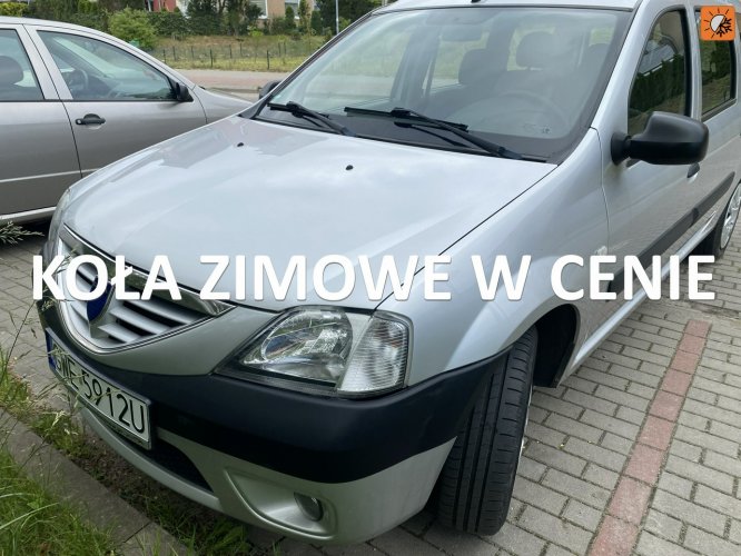 Dacia Logan Benzyna, pojemne kombi, wspomaganie kier.,klimatyzacja, dodatkowe koła I (2004-2012)