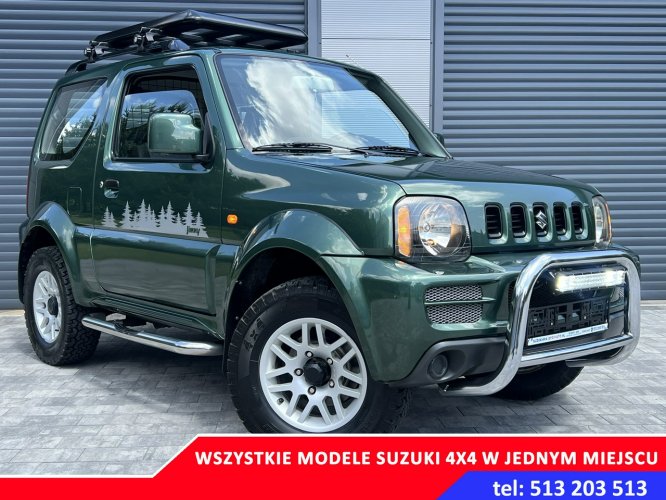 Suzuki Jimny klima # stan idealny # na polowania # led # lift 10cm # opony AT