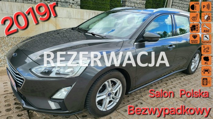 Ford Focus 2019 Tylko Salon Polska Bezwypadkowe 1Właściciel GWARANCJA serwis ASO Mk4 (2018-)