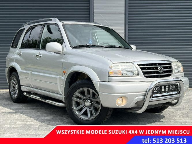 Suzuki Grand Vitara 2.0 16V # skóry # full opcja # idealna  # bez korozji # cała oryginał I (1997-2005)