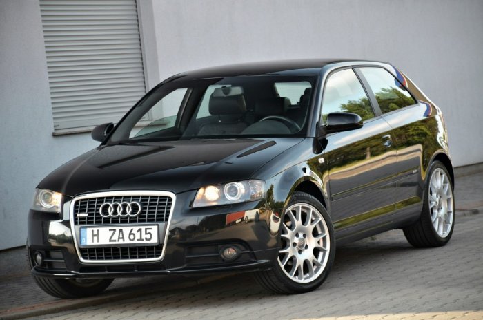 Audi A3 1,6 Benzyna 102KM 2x S line XENON Niemcy Super Stan 8P (2003-2012)