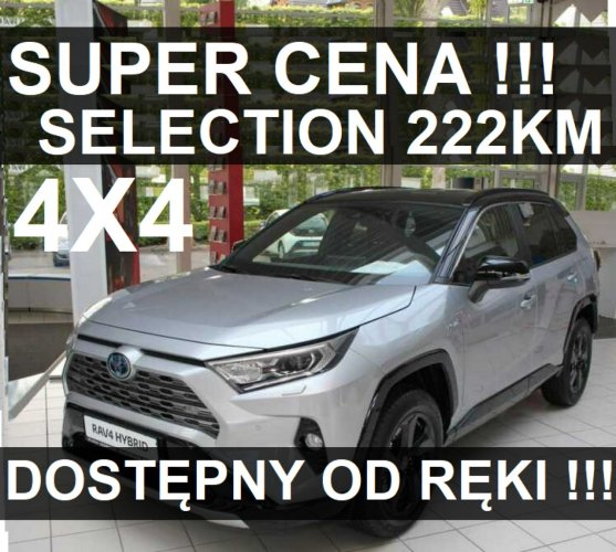Toyota RAV-4 Hybryda 222KM 4x4 Selection  Panorama  Od ręki ! Niska Cena 2231 zł V (2018)