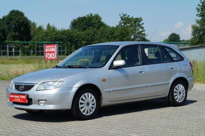 Mazda 323F Klimatyzacja z Niemiec 1,6 98 km zadbany bez korozji 7 lat jeden wł. III (1998-2003)