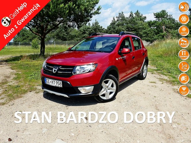 Dacia Sandero Stepway Tce 90*Klima*DRL*USB*Audio LG*Alufelgi*Super Stan*Śliczna*SUV*ZOBACZ!! II (2012-2020)