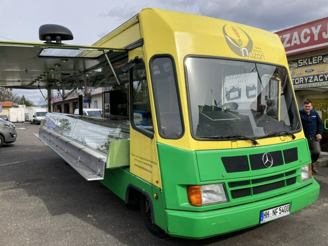 Mercedes inny Autosklep wędlin sklep Gastronomiczny Food Truck Foodtruck Borco