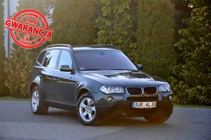BMW X3 2.0i(150KM)*Lift*Bi-Xenon*4x4*Welur*Reling*2xParktronik*IWł*Alu17"ASO E83 (2003-2010)