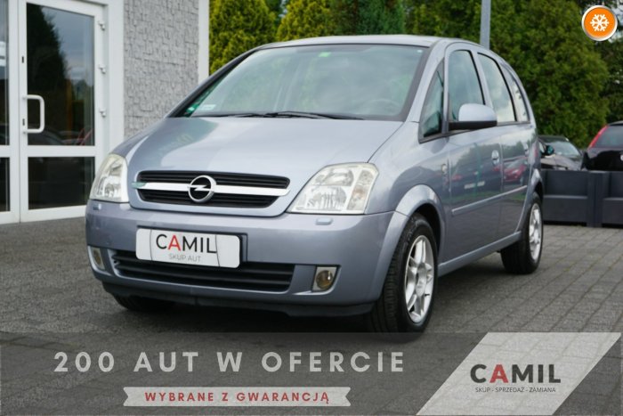 Opel Meriva 1.8 Benzyna 125KM, zarejestrowany, ubezpieczony, zadbany, dynamiczny, I (2002-2010)