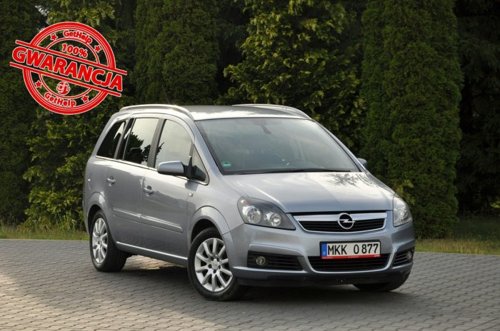 Opel Zafira 1.8i(140KM)*Skóry*7-Foteli*Klimatyzacja*I Właściciel*Alu 16"ASO Opel B (2005-2011)