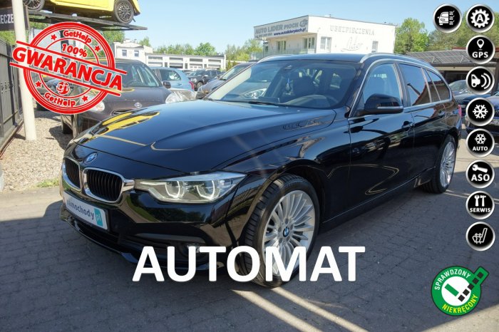 BMW 320 BMW 320d 150KM Nowy rozrząd Navi el.Klapa Pół Skóry AUTOMAT F30/F31 (2012-)