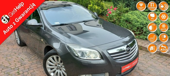 Opel Insignia Po wymianie kompletnego rozrządu 2.0 T 220KM Salon PL Bi-Xenon Skóry A (2008-2017)