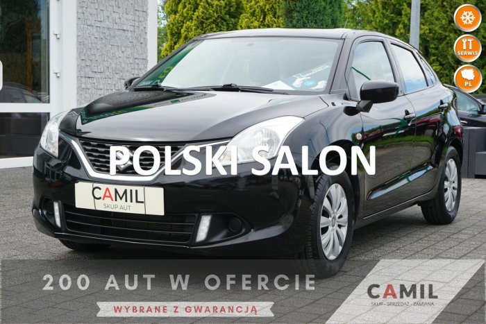 Suzuki Baleno 1.2 Benzyna 90KM, Polski Salon, Jeden Użytkownik, Roczna Gwarancja,